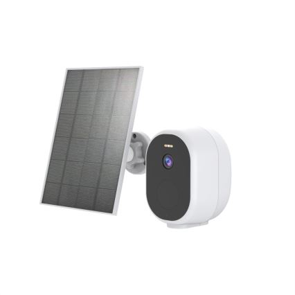 Immax NEO 07802L - Pametna vanjska solarna kamera sa senzorom BARREL 5000mAh Wi-Fi Tuya IP65