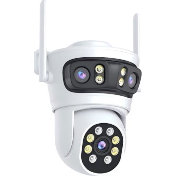 Immax NEO 07823L - Pametna vanjska kamera s tri senzora 2MP+2MP+2MP, 5V, Wi-Fi