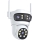 Immax NEO 07823L - Pametna vanjska kamera s trostrukim senzorom 2MP+2MP+2MP, napajanje 5V, Tuya Wi‑Fi