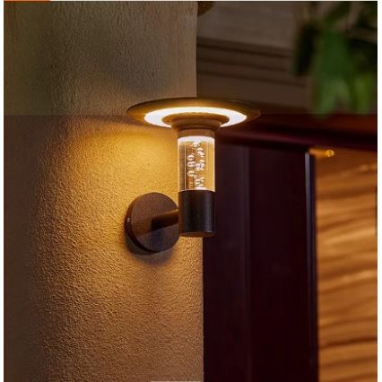 Immax NEO 07907L - LED RGB+CW/W Prigušiva solarna zidna svjetiljka BUBBLES LED/2W/5,5V IP54 Tuya 4000 mAh