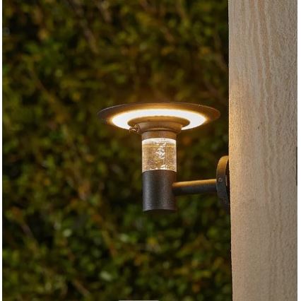Immax NEO 07907L - LED RGB+CW/W Prigušiva solarna zidna svjetiljka BUBBLES LED/2W/5,5V IP54 Tuya 4000 mAh