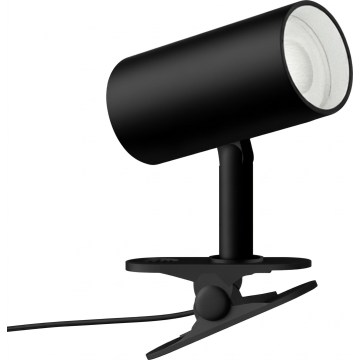 Immax NEO 08291L - Lampa s stezaljkom PUNTO 1xGU10/9W/230V crna
