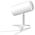 Immax NEO 08292L - Svjetiljka s kopčom PUNTO 1xGU10/9W/230V bijela