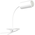 Immax NEO 08294L - Fleksibilna svjetiljka s kopčom PUNTO 1xGU10/9W/230V bijela
