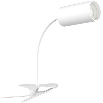 Immax NEO 08294L - Fleksibilna svjetiljka s kopčom PUNTO 1xGU10/9W/230V bijela