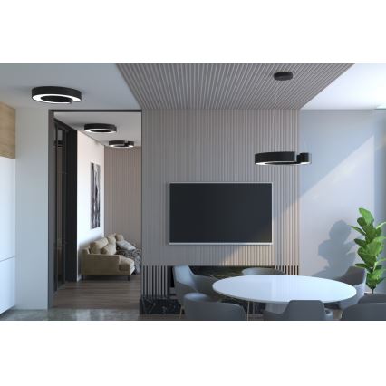 Immax NEO 7133 - LED SMART Prigušiva stropna svjetiljka CÉČKO LED/52W/230V + daljinski upravljač 60 cm Tuya ZigBee