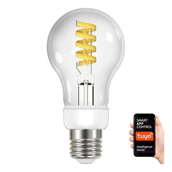 Immax Neo - LED Prigušiva žarulja FILAMENT E27/5W/230V ZigBee 2700-6000K Tuya