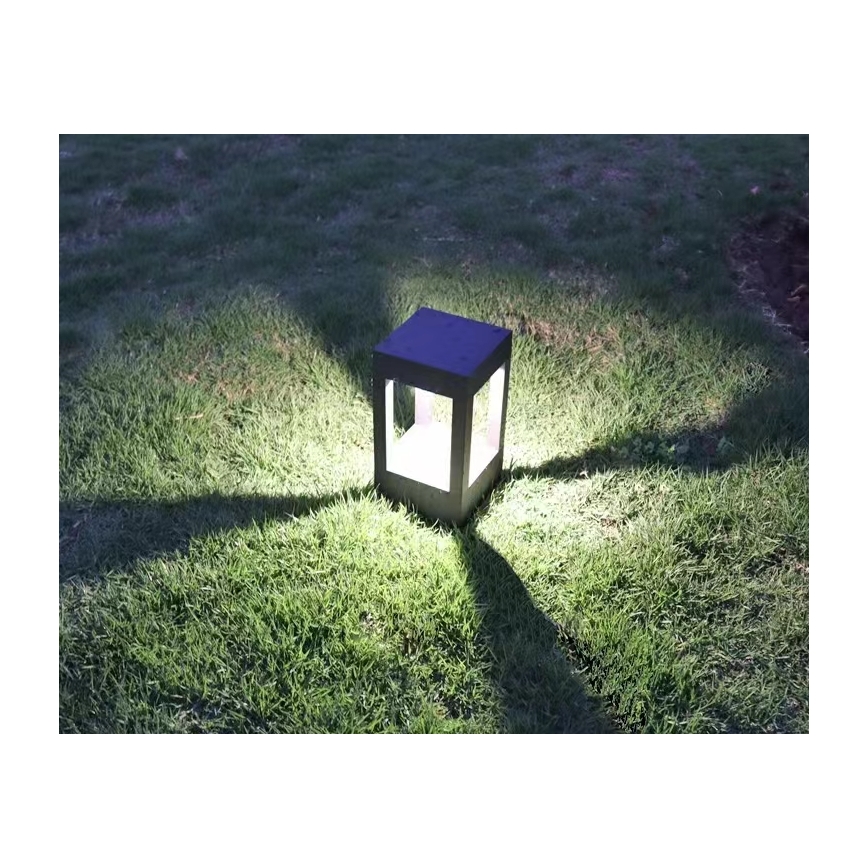 Immax NEO 07902L - LED RGB+CCT Prigušiva vanjska lampa NEO LITE CUBE LED/10W/230V 2700-6500K IP67 Wi-Fi Tuya crna