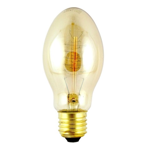 Industrijska dekorativna prigušiva žarulja VINTAGE B53 E27/40W/230V