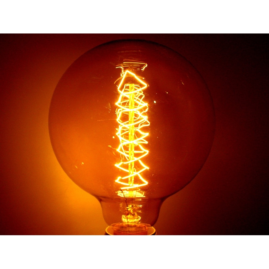 Industrijska dekorativna prigušivačka žarulja SELRED G125 E27/60W/230V 3000K