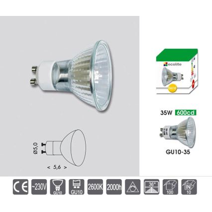 Industrijska halogena žarulja GU10/35W/230V