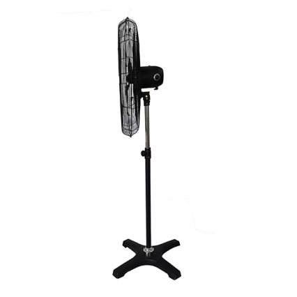 Industrijski podni ventilator 190W/230V 187 cm crni