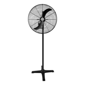 Industrijski stajaći ventilator 180 W/230 V, promjer 66 cm, crne boje