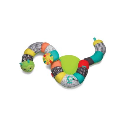 Infantino - Dječji jastučić za igru na trbuhu 2u1 gusjenica