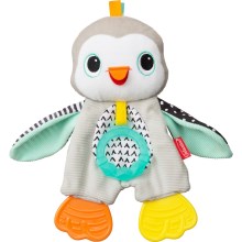 Infantino - Plišana igračka s grizalima pingvin