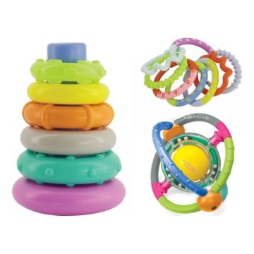 Infantino - Set igračaka BOX OF CHEER