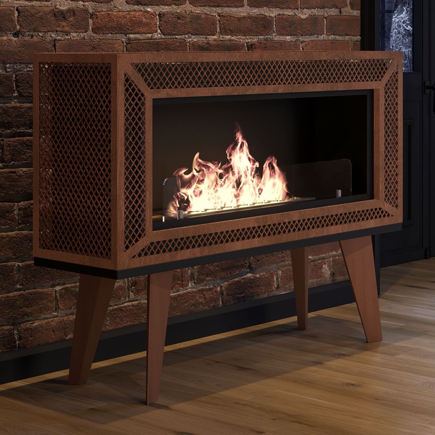 InFire - BIO kamin 100x47 cm 3kW industrijski