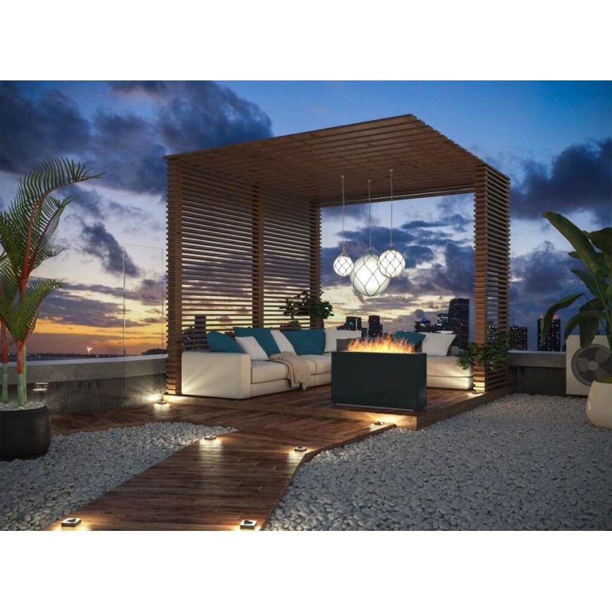 InFire - BIO kamin 110x65 cm 3,5kW crna