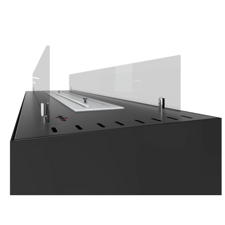 InFire - BIO kamin 110x65 cm 3,5kW crna