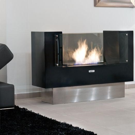 InFire - BIO kamin 110x75 cm 3kW dvostrani