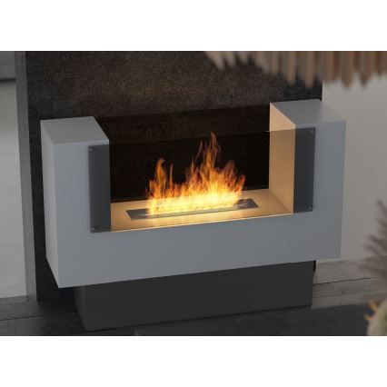 InFire - BIO kamin 110x75 cm 3kW dvostrani