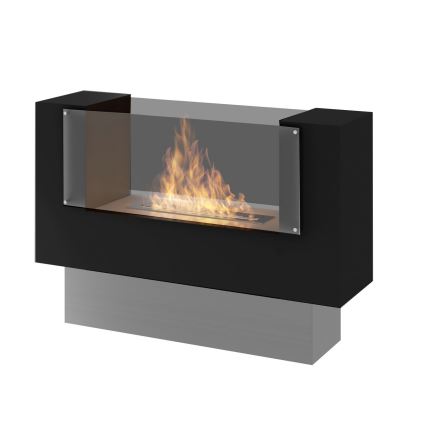 InFire - BIO kamin 110x75 cm 3kW dvostrani