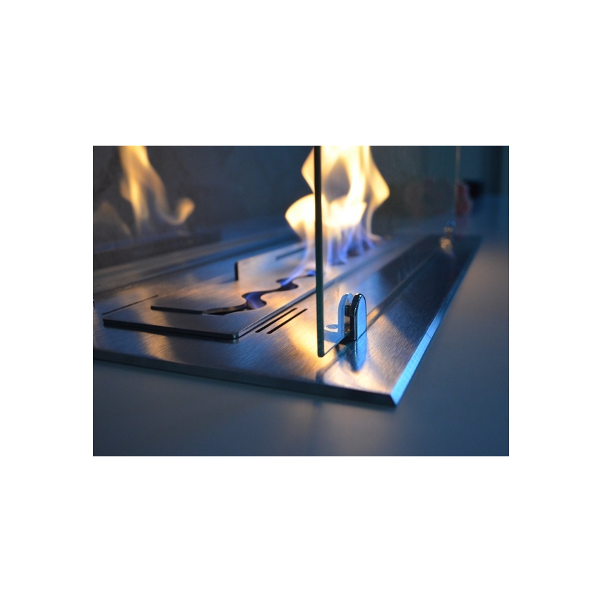 InFire - BIO kamin 110x75 cm 3kW dvostrani