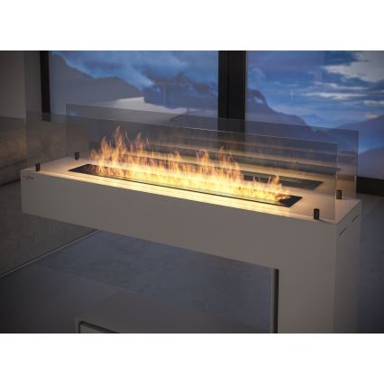 InFire - BIO kamin 110x85,5 cm 3kW bijela