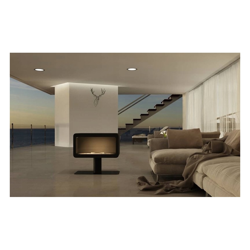 InFire - BIO kamin 82,5x74,3 cm 3kW crna
