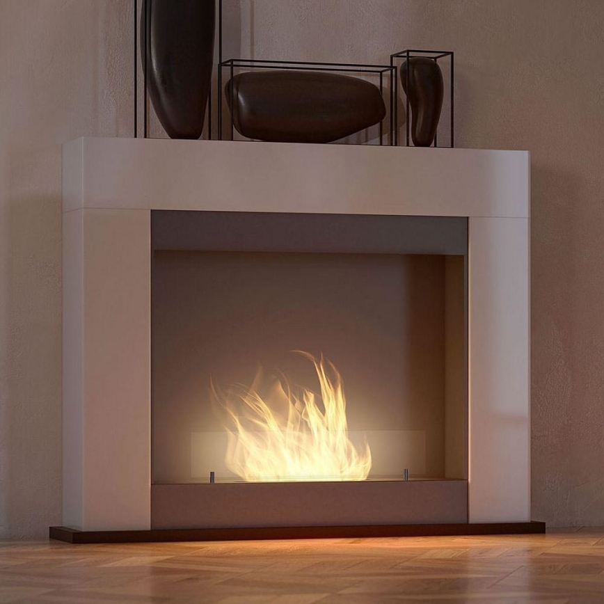 InFire - BIO kamin 87,5x110 cm 3kW bijela