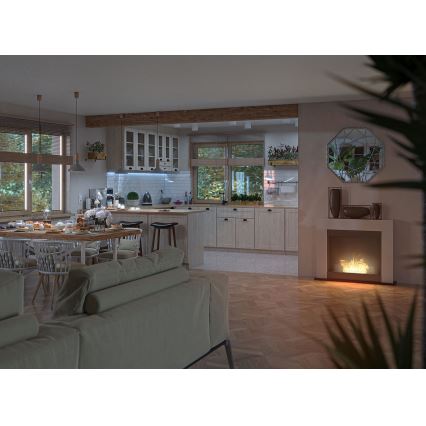 InFire - BIO kamin 87,5x110 cm 3kW bijela