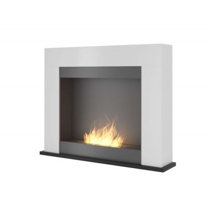 InFire - BIO kamin 87,5x110 cm 3kW bijela