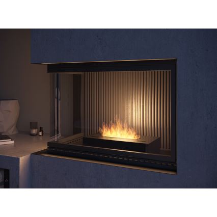 InFire - BIO kamin 8x40 cm 3kW crna