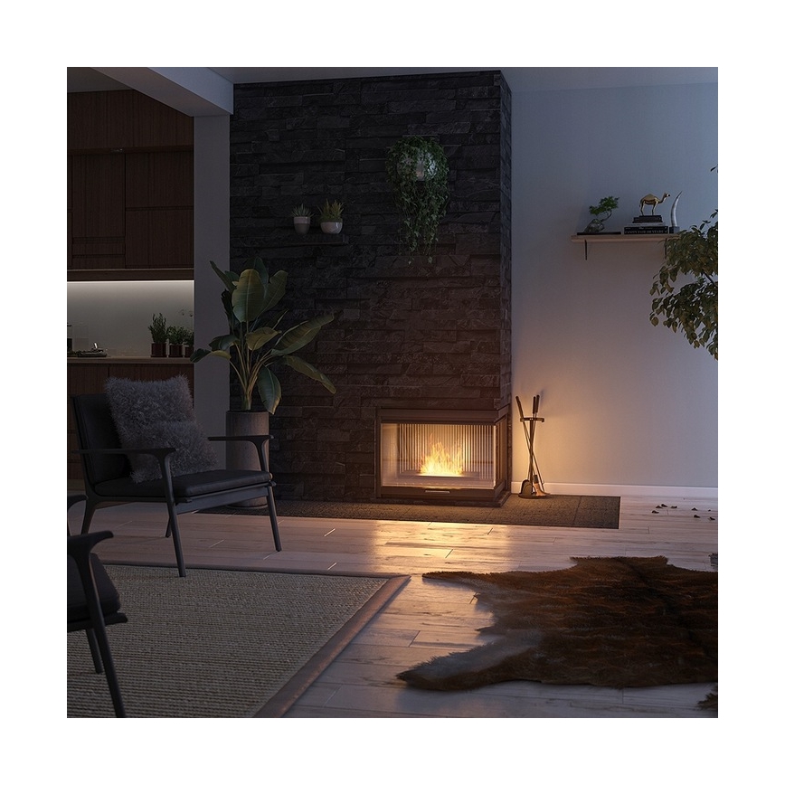 InFire - BIO kamin 8x50 cm 3kW crna