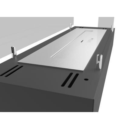 InFire - BIO kamin 8x60 cm 3kW crna