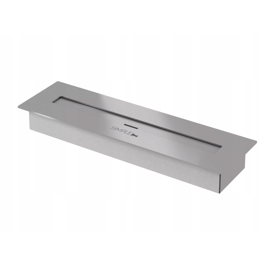 InFire - BIO kamin 8x60 cm 3kW crna