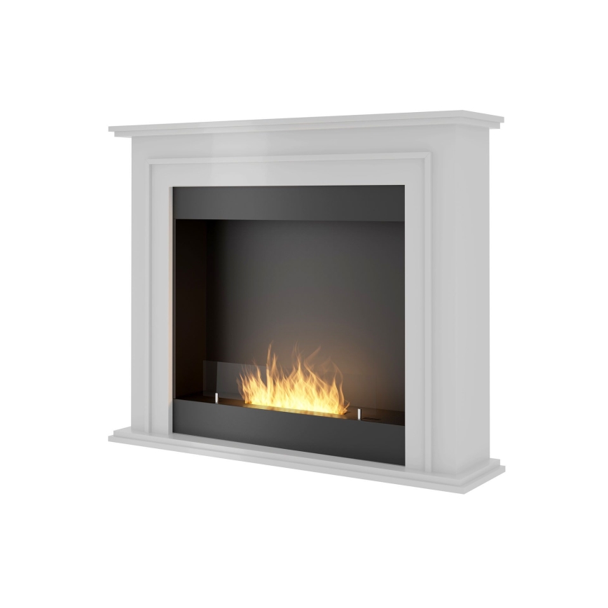 InFire - BIO kamin 90x112,5 cm 3kW bijela