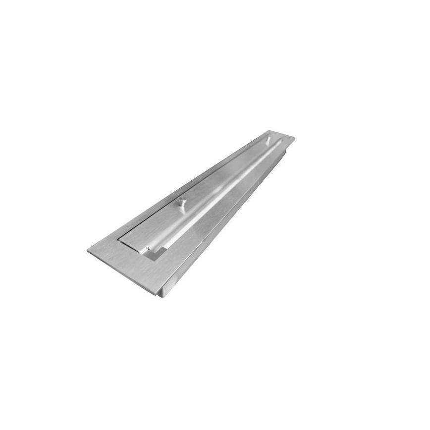 InFire - Kutni BIO kamin 100x50 cm 3kW dvostrani