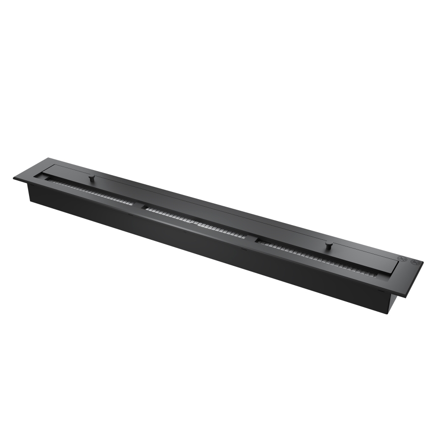 InFire - Kutni BIO kamin 110x45 cm 3kW crna