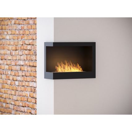 InFire - Kutni BIO kamin 45x60 cm 3kW crna