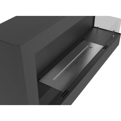 InFire - Kutni BIO kamin 45x90 cm 3kW crna