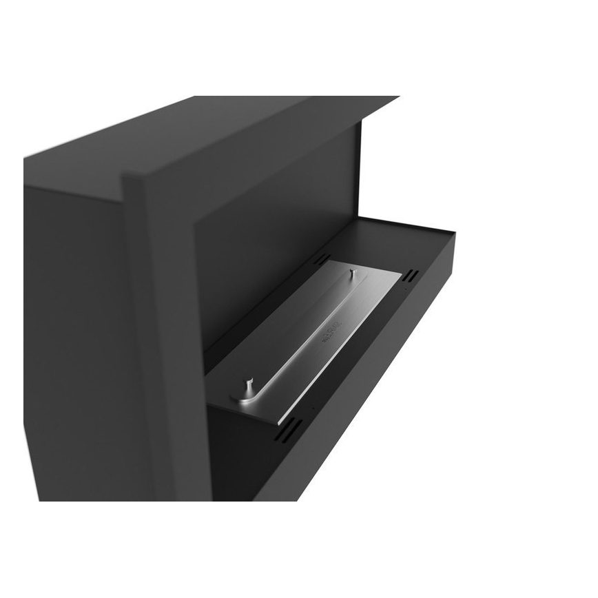 InFire - Kutni BIO kamin 45x90 cm 3kW crna