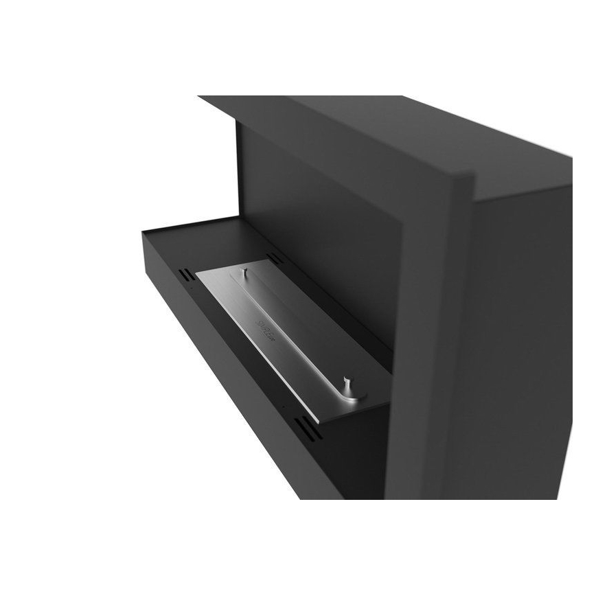 InFire - Kutni BIO kamin 45x90 cm 3kW crna