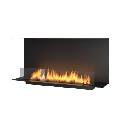 InFire - Ugradbeni BIO kamin 100x45 cm 3kW crna