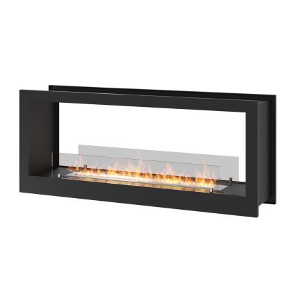 InFire - Ugradbeni BIO kamin 120x50 cm 3kW dvostrani