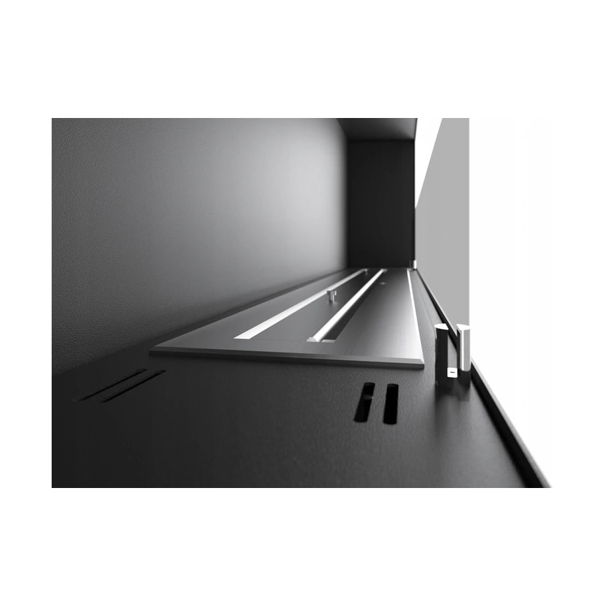 InFire - Ugradbeni BIO kamin 120x50 cm 3kW dvostrani