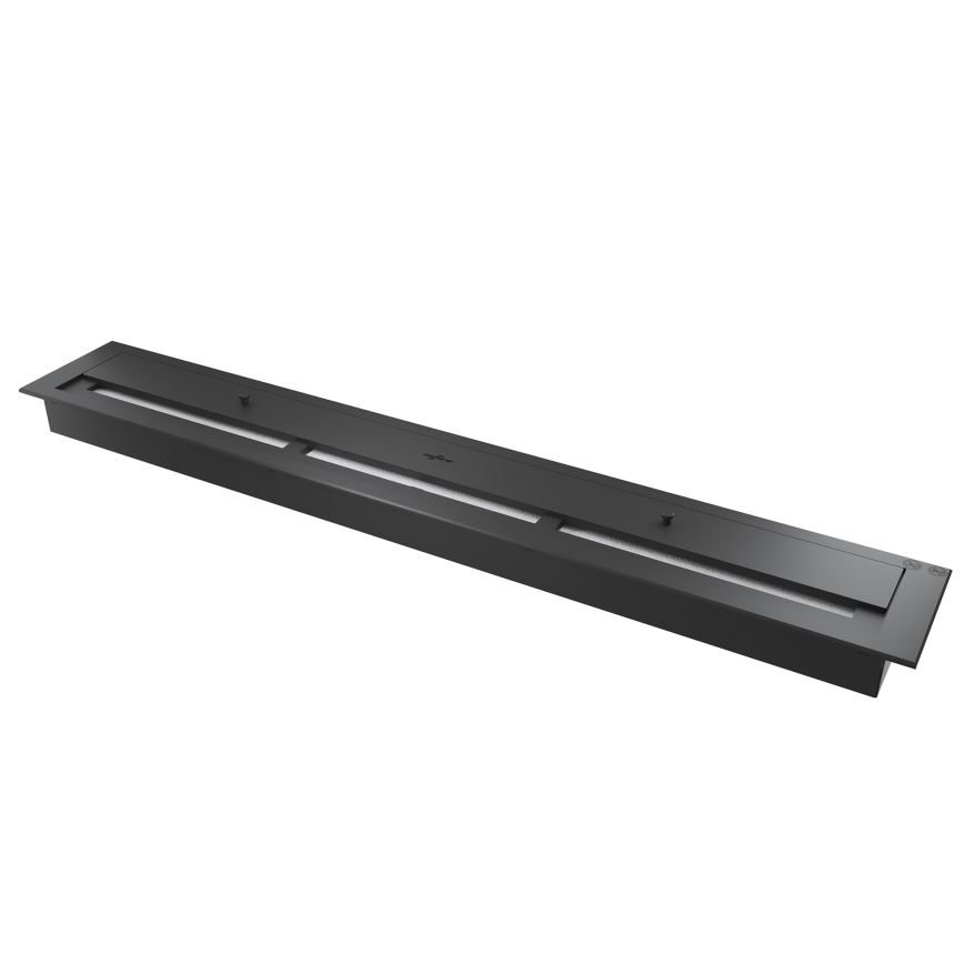 InFire - Ugradbeni BIO kamin 150x50 cm 4,2kW crna