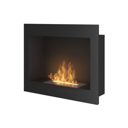 InFire - Ugradbeni BIO kamin 49x60 cm 3kW crna