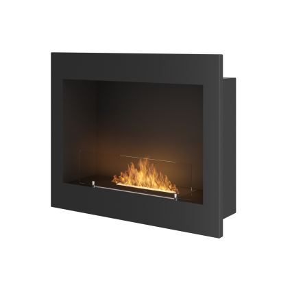 InFire - Ugradbeni BIO kamin 49x60 cm 3kW crna