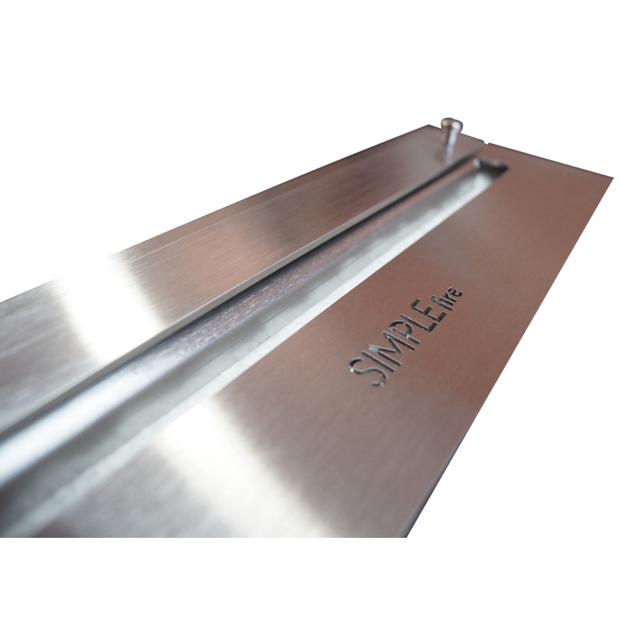 InFire - Ugradbeni BIO kamin 49x60 cm 3kW crna